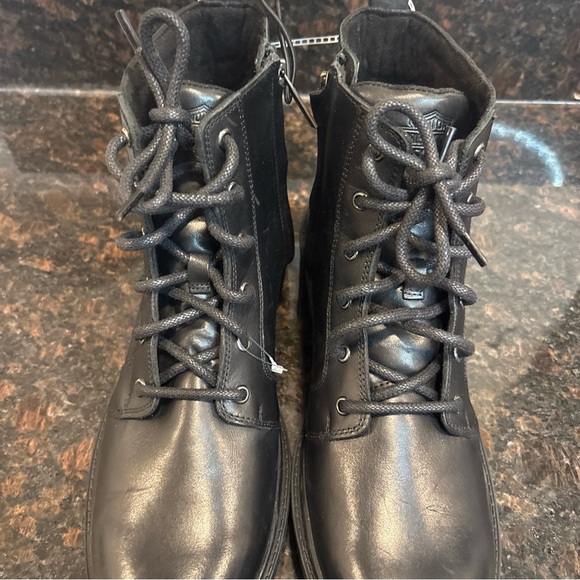Harley-Davidson Women’s 120th Valene Black Motorcycle Boots Size 11 M D87286 New - Picture 3 of 15